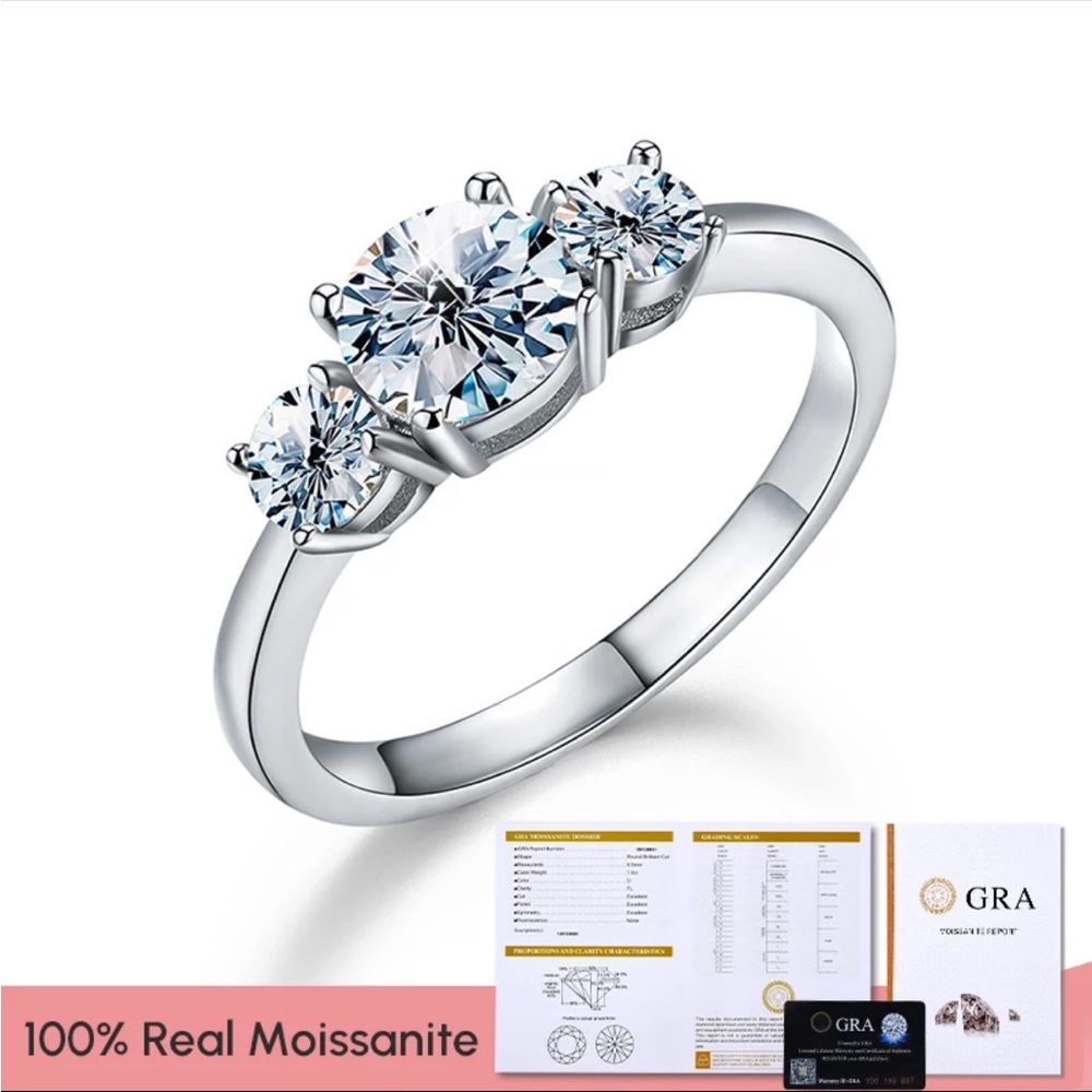 Moissanite Trio